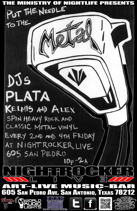 Metal Fridays flyer