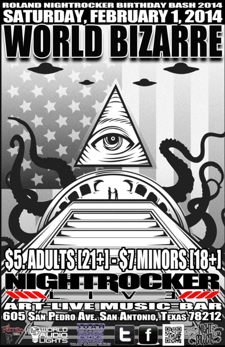 World Bizarre 2014 flyer